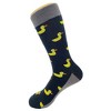 Yellow Duck Pattern Socks (Men's Sizes Adult Large) from the Sock Panda - 3 of 3