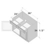 CASAINC 30 in. W x 24 in. D x 34.5 in. H Base Kitchen Cabinet with Drawer and Soft-Close Hinges – Plywood RTA Cabinet - 3 of 4