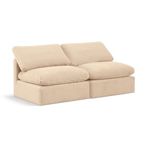 Meridian Furniture,Indulge Velvet Modular Sofa - 1 of 4