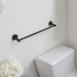 Expandable Wall-Mounted Towel Bar, 16-28 Inches, Made of Thickened Space Aluminum with Matte Finish for Bathroom and Kitchen Use - 1 of 4