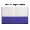 Staples School Grade 2 Pocket Folder Blue 25/Box 27534-CC - 3 of 4