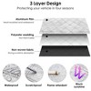iMountek"Car Windshield Snow Cover Protector for Small & Mid SUVs with Anti-Theft Flaps & Sun Shield"Silver&Black - 2 of 4