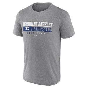 MLB Los Angeles Dodgers Men's Gray Short Sleeve T-Shirt - 1 of 3