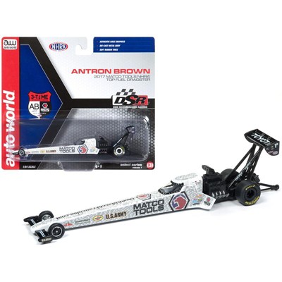2017 NHRA Antron Brown "Matco Tools" TFD 1/64 Diecast Model Car by Autoworld