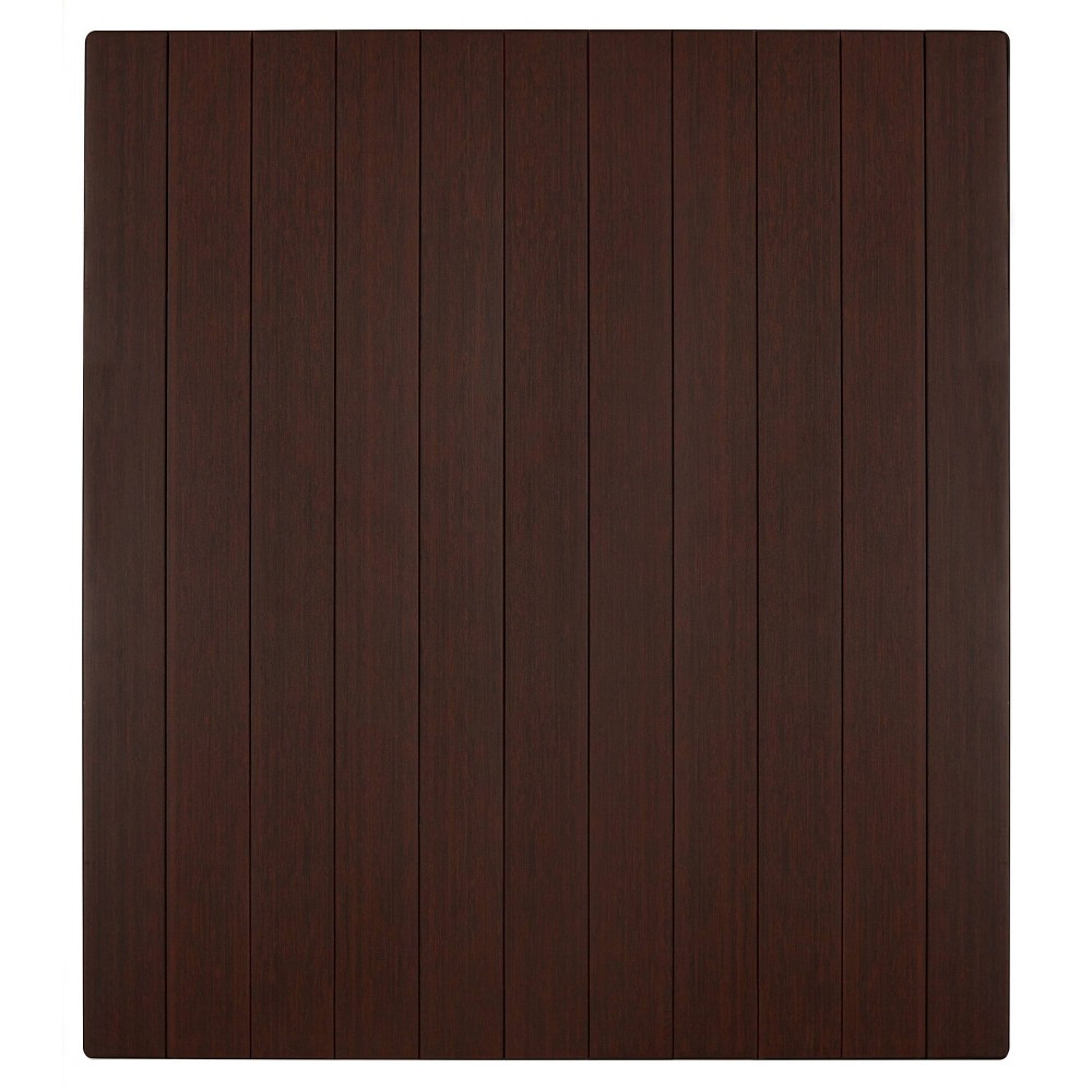 Photos - Area Rug 48"x42" Deluxe Chair Floor Mat Dark Cherry/Bamboo - Anji Mountain: Rectang