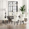 WestinTrends Wordford Velvet Upholstered Tufted Dining Chairs (Set of 6) - 2 of 4