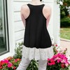 Anna-Kaci Women's Catalina Embroidered Sleeveless Tunic - 4 of 4