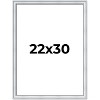 PosterPalooza | Classic Silver Picture Frame - UV Acrylic, Foam Board Backing, Hanging Hardware - 2 of 4