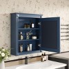 NicBex Wall Mounted Bathroom Storage Cabinet,24'' x27'' Medicine Cabinet with Mirror and Adjustable Shelf for Bathroom - 2 of 4
