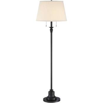 Arlo Black and Brass Metal Empire Shade Table Lamp