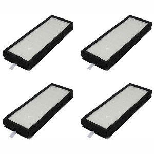 Nispira Premium True HEPA Filter Replacement Compatible with Hoover Part AH60010. Fits Air Purifier WH10100 and WH10200, 4 Filters - 1 of 2