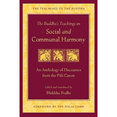 The Buddha's Teachings on Social and Communal Harmony - (Teachings of the Buddha) by  Bodhi (Paperback)