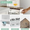 LunaLulinlk 4 Tiers Rolling Slim Storage Kitchen Organizer Cart with Handle - 2 of 4
