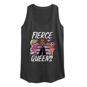 Women's - LOL Surprise! - Fierce Queens Graphic Racerback Tank - 1 of 4