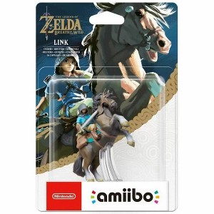 The Legend of Zelda: Breath of the Wild Link Rider Amiibo - Compatible with Nintendo Switch, Wii U, and 3DS - 1 of 3