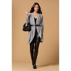 WEST K Women's Karla Long Oversized Waffle Knit Cardigan with Pockets - 2 of 3