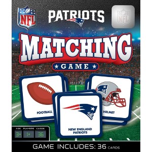 MasterPieces Officially Licensed NFL New England Patriots Matching Game for Kids and Families - 1 of 4