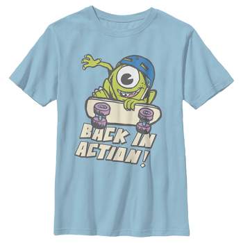 Boy's Monsters Inc Mike Back in Action T-Shirt