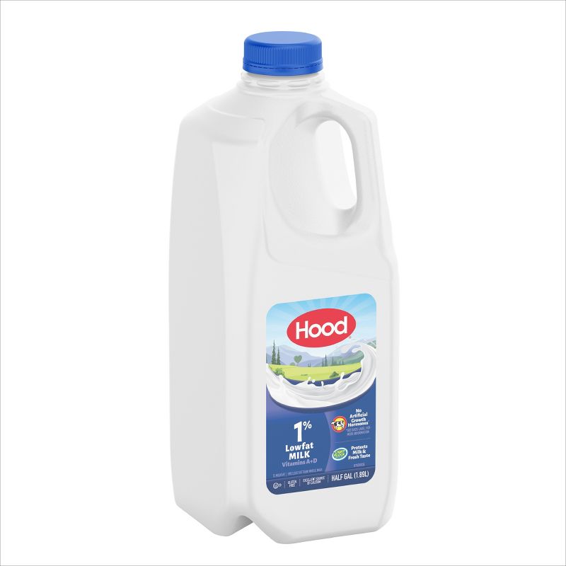 Hood 1% Low Fat Milk - 0.5gal, 4 of 8