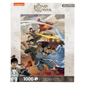 Aquarius Puzzles Legend of Korra 1000 Piece Jigsaw Puzzle - 1 of 3