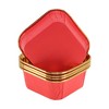 Unique Bargains Square Shape Disposable Baking Cups Aluminum Foil 3.35"x3.35"x1.38" 50 Pcs - 3 of 4