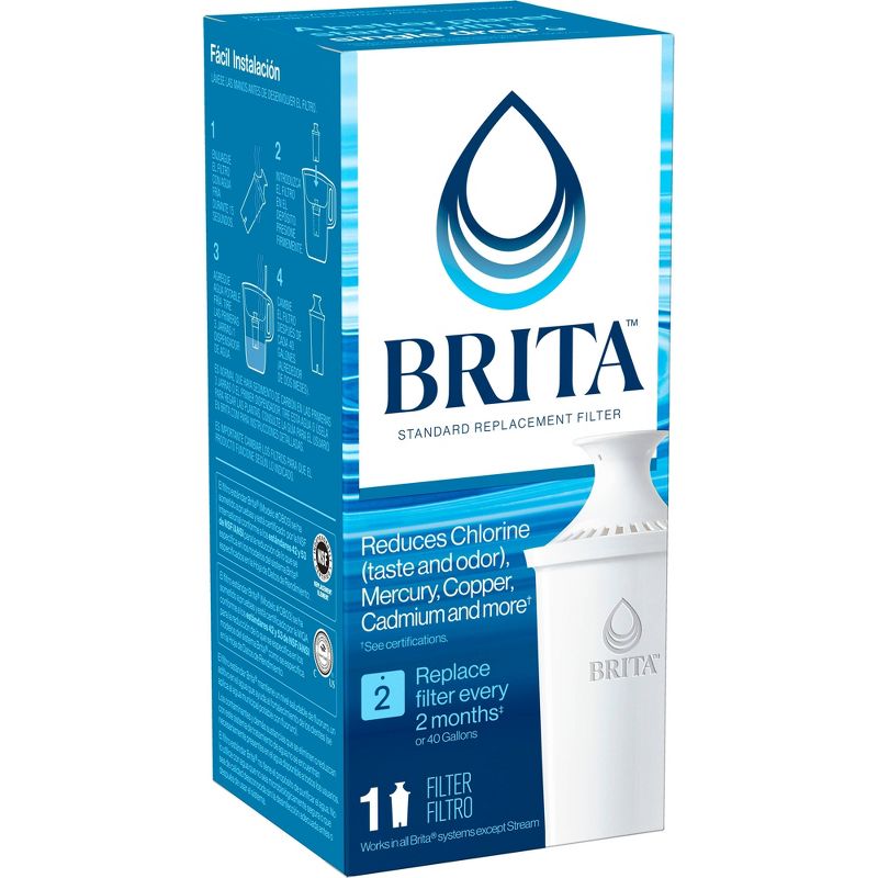 Brita Advanced Replacement Water Filter for Pitchers, 6 of 10