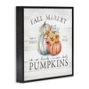 Stupell Industries Fall Country Market Pumpkins Framed Giclee Art - 2 of 4