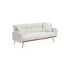 JUJABU 69'' Sofa Bed with Adjustable Backrest  for Small Space Living Room and Bedroom - 2 of 4