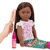 Wood Hair Brush Designed for Most Dolls for 18 American Girl Size Doll -   Norway