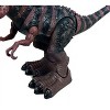 Tyrannosaurus T-Rex Dinosaur With Lights aAnd Sounds (Brown) - 3 of 4