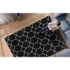 LunaLulinlk Trellis Geometric Woven Area Rug - 4 of 4