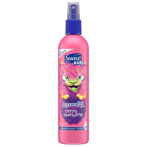 Suave Kids Twirlin Swirlberry Detangling Spray 8 5 Fl Oz Target