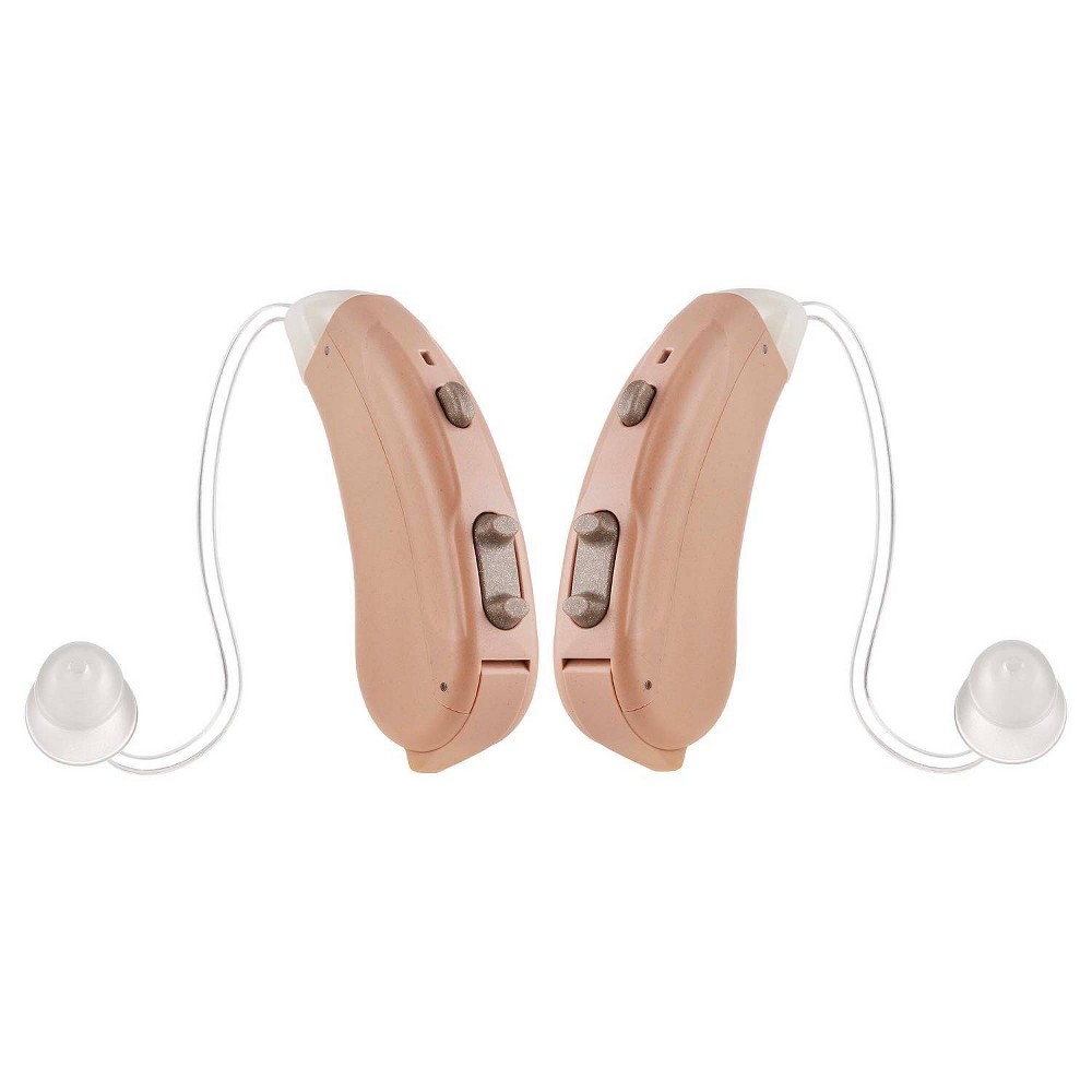Photos - Hearing Aid Icon by Audicus Beige Hearing Aids - 2ct
