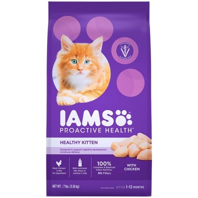 Iams Proactive Health with Chicken Kitten Premium Dry Cat Food - 7lbs