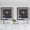 Maxax 36.02" Frameless LED Wall Mirror, with Touch Sensor and Anti-Fog,  Modern Bathroom Vanity Mirror - 3 of 3