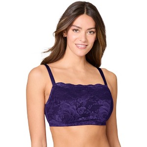 Comfort Choice Women's Plus Size Lace Wireless Cami Bra - 1 of 4