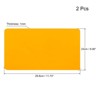 Unique Bargains Silicone Non-Slip Nonstick Office Home Desk Crafts Mat 2 Pcs - 2 of 3
