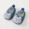 MyKids-USA Baby 3D Cartoon Bear Patched Pattern Non-Slip Warm Shoes - 3 of 4
