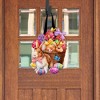 Briarwood Lane Easter Door Hanger 16x16 Bunnies and Basket Wood For Easter Door Hanger - 2 of 2