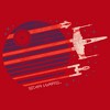Mens Star Wars X-wing Starfighter Flyby Lightweight Hoodie - 2 of 4