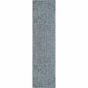 Hauteloom Quartz Patterned Sheen Beige Viscose Rug - 1 of 4