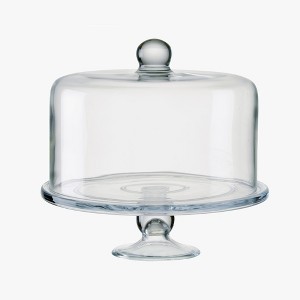 Artland Simplicity Cake Stand with Straight Sided Dome - 1 of 3