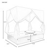 Outdoor Patio Wicker Adjustable Sunbed Daybed with Cushions-ModernLuxe - 3 of 4