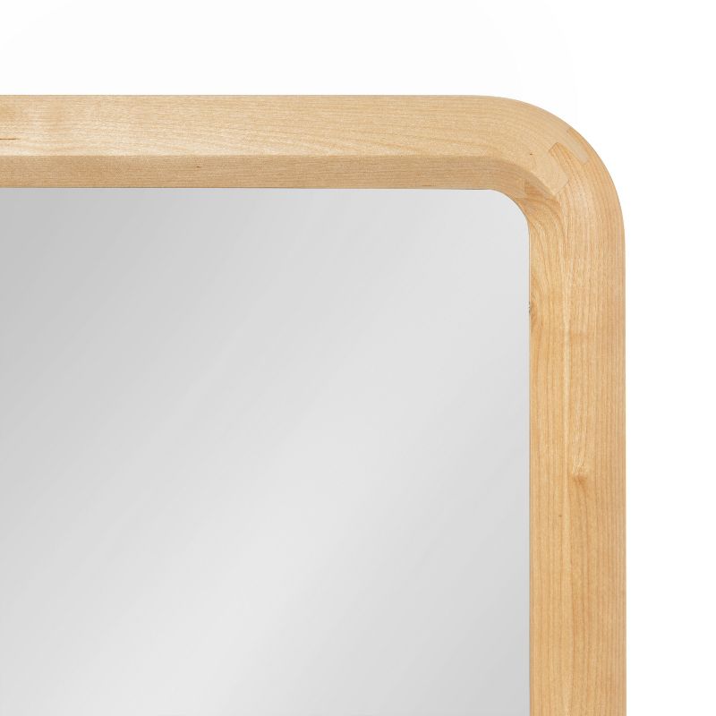 Kate and Laurel Pao Framed Wood Wall Mirror, 3 of 9