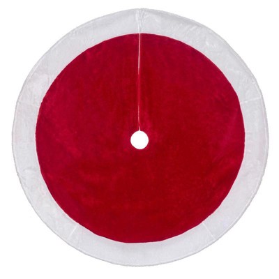 Dyno Red/White Tree Skirt 0.5 in. (Case of 6)