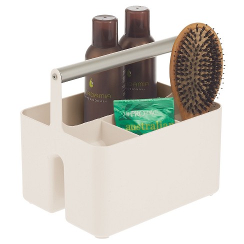 Mdesign Una Plastic Metal Handle Shower Caddy Storage Organizer