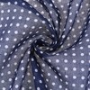 INSPIRE CHIC Women Polka Dots Cotton Linen Retro Solid Color Plain Square Neck Scarves 1Pc - 4 of 4