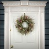 22" Artificial Lavender Mixed Arrangement Spring Wreath - National Tree Company - 2 of 3