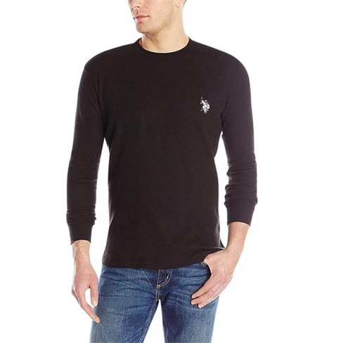 Polo thermal long sleeve hot sale shirt