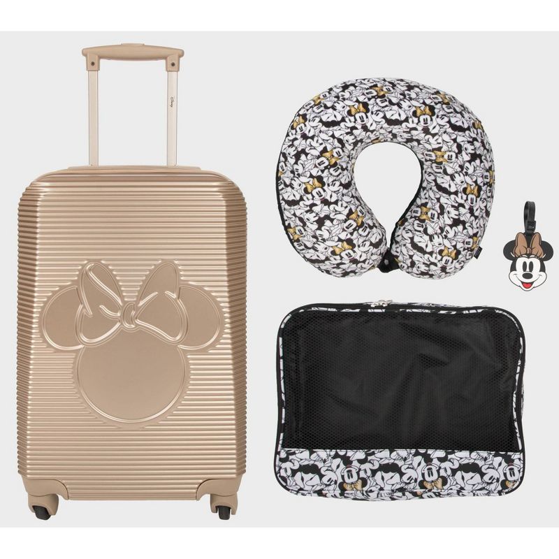 Disney Kids&#39; Minnie Mouse 4pc Hardside Luggage Set, 1 of 11